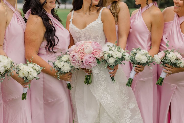 Leclair wedding altar arrangement by Domenic Graziano Flowers