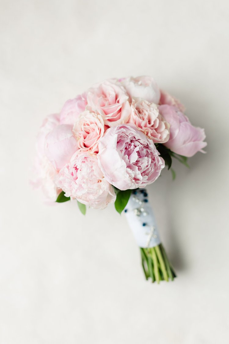 Leclair wedding bridesmaids' bouquets by Domenic Graziano Flowers