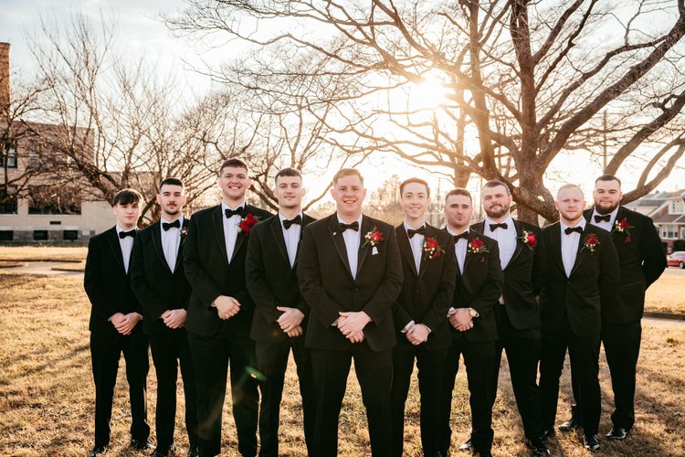 Kirsta Greg wedding head table florals by Domenic Graziano Flowers