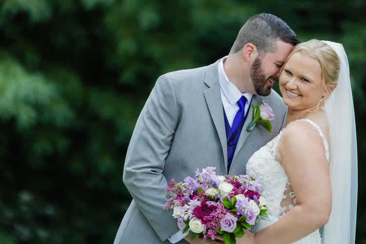 Dadalski wedding boutonniere by Domenic Graziano Flowers