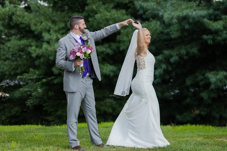 Dadalski wedding head table florals by Domenic Graziano Flowers