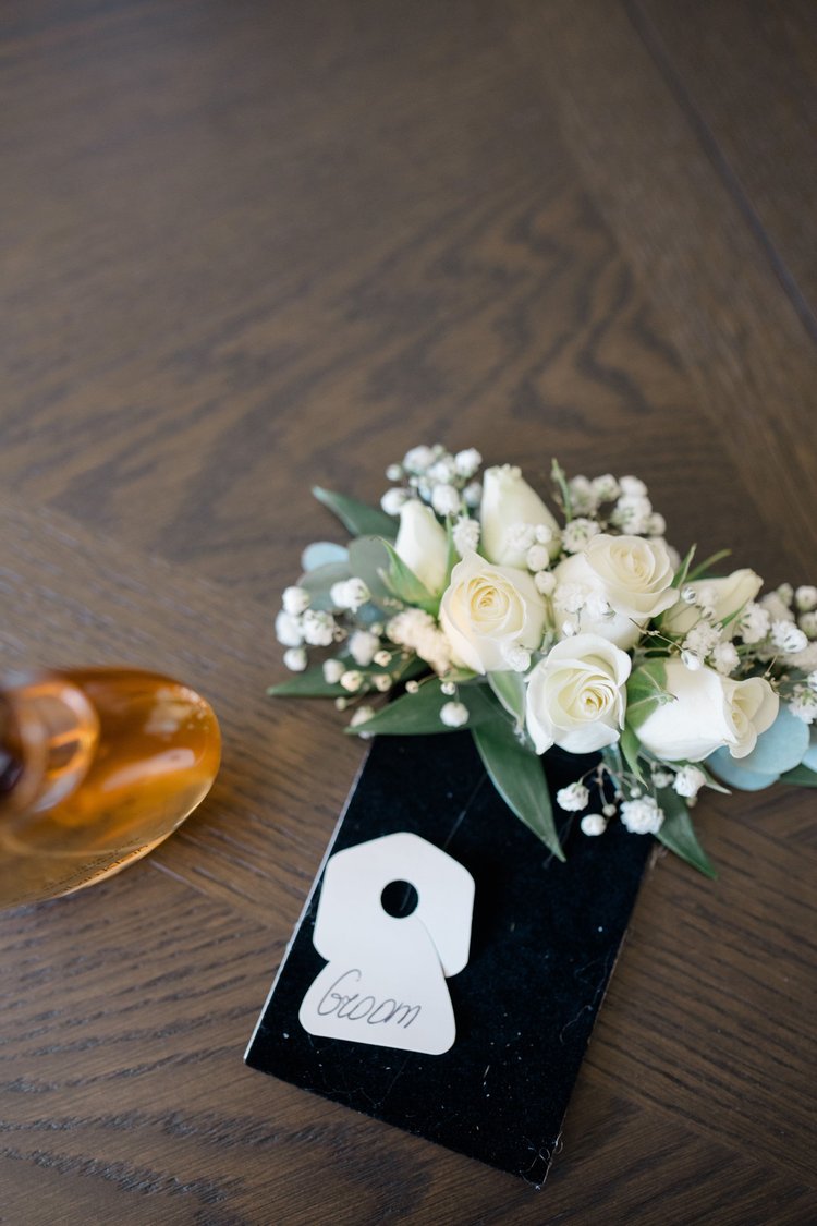 Margarity wedding bridesmaids' bouquets by Domenic Graziano Flowers