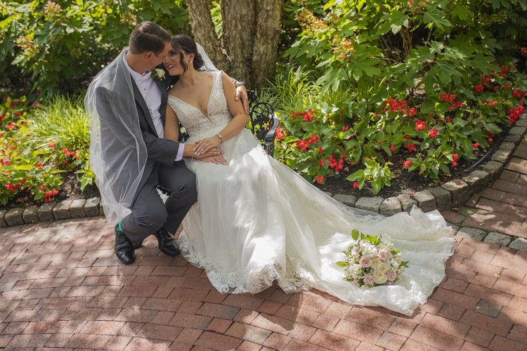Mazurkiewicz wedding ceremony arrangement by Domenic Graziano Flowers