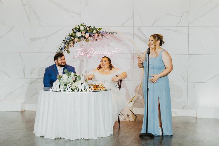 Reanna Blake wedding bridesmaids' bouquets by Domenic Graziano Flowers
