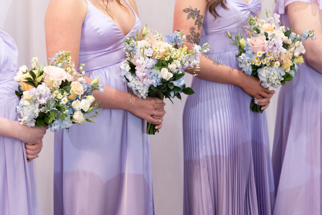 Coughlin-DiMascio wedding bridesmaids' bouquets by Domenic Graziano Flowers